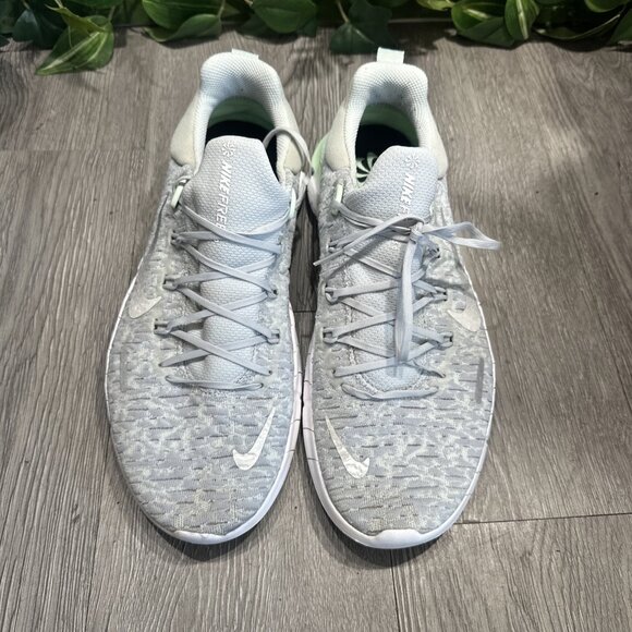 Nike Free RN 5.0 Next Nature Women's Size 10 Running Shoes Pure Platinum Mint - Picture 2 of 10